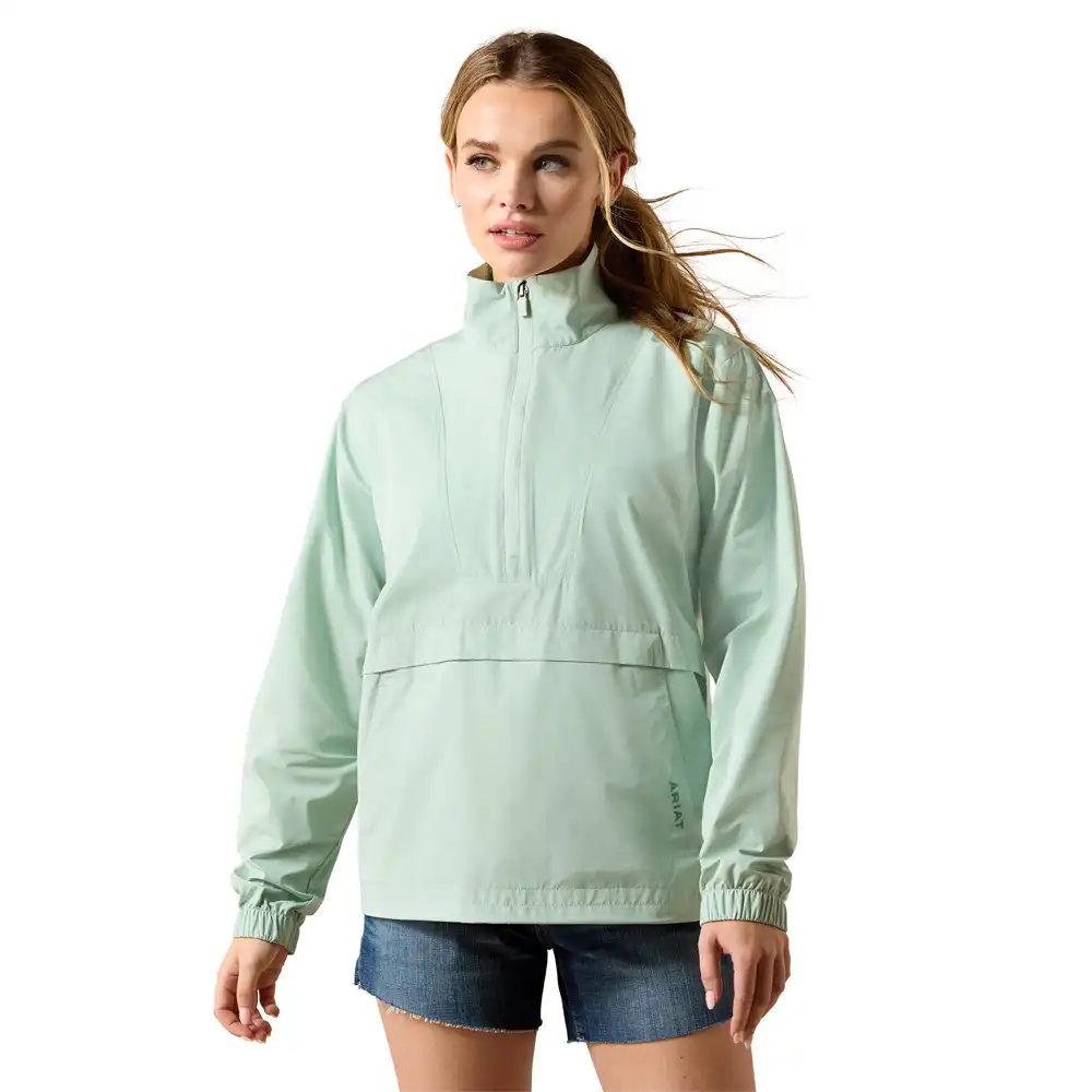 ariat wome's pullover green