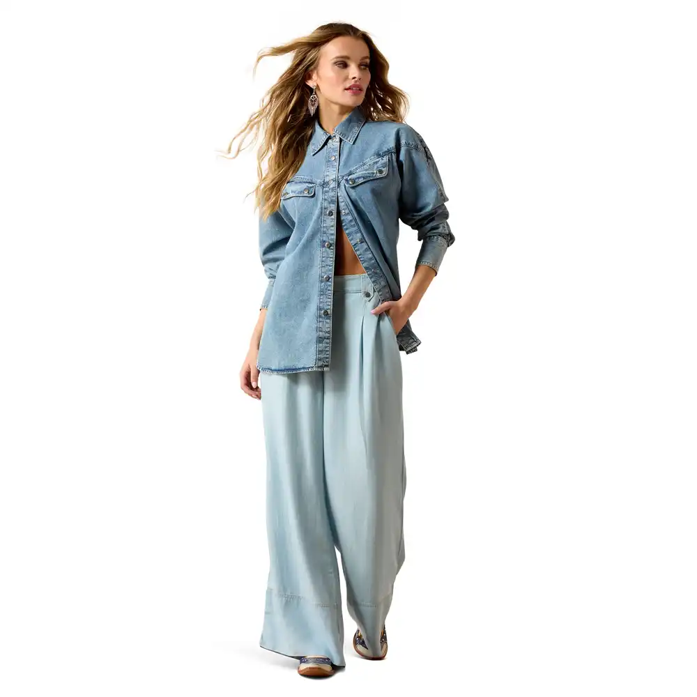 ariat women's denim shirt
