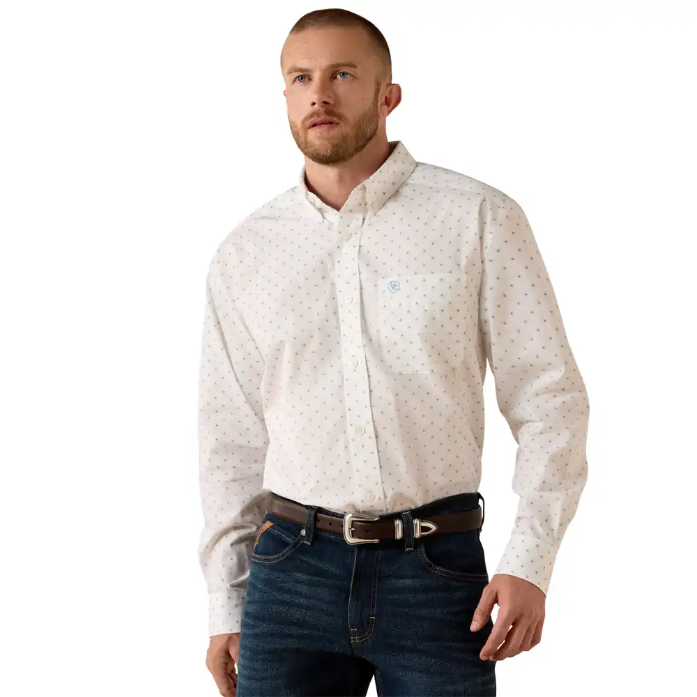 ariat long sleeve shirt cream