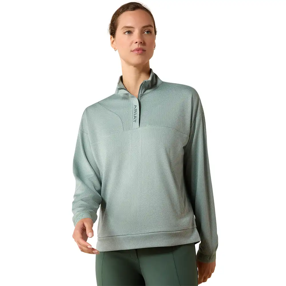 ariat women's 1/2 zip pullover