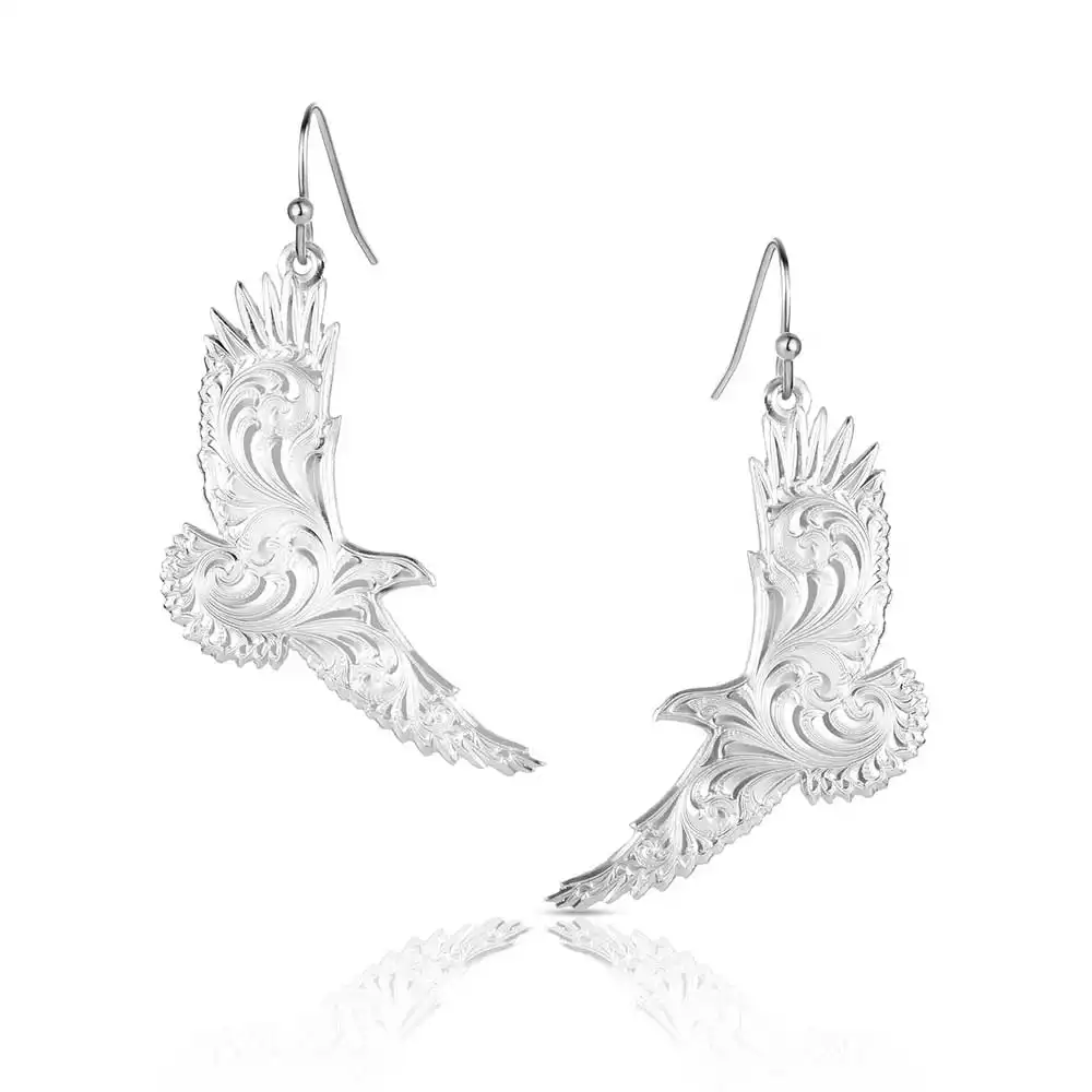 montana silversmiths soaring spirit earrings