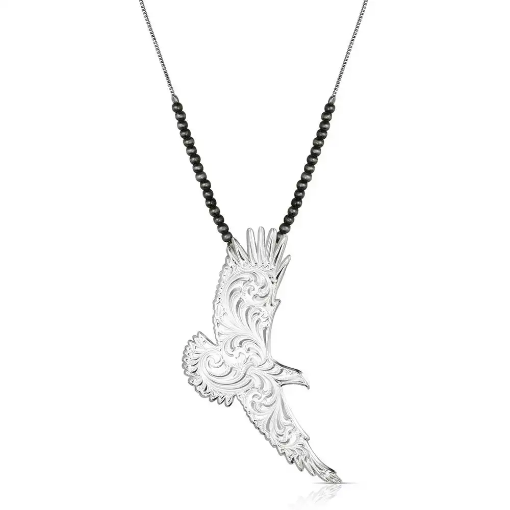 montana silversmiths soaring spirit necklace