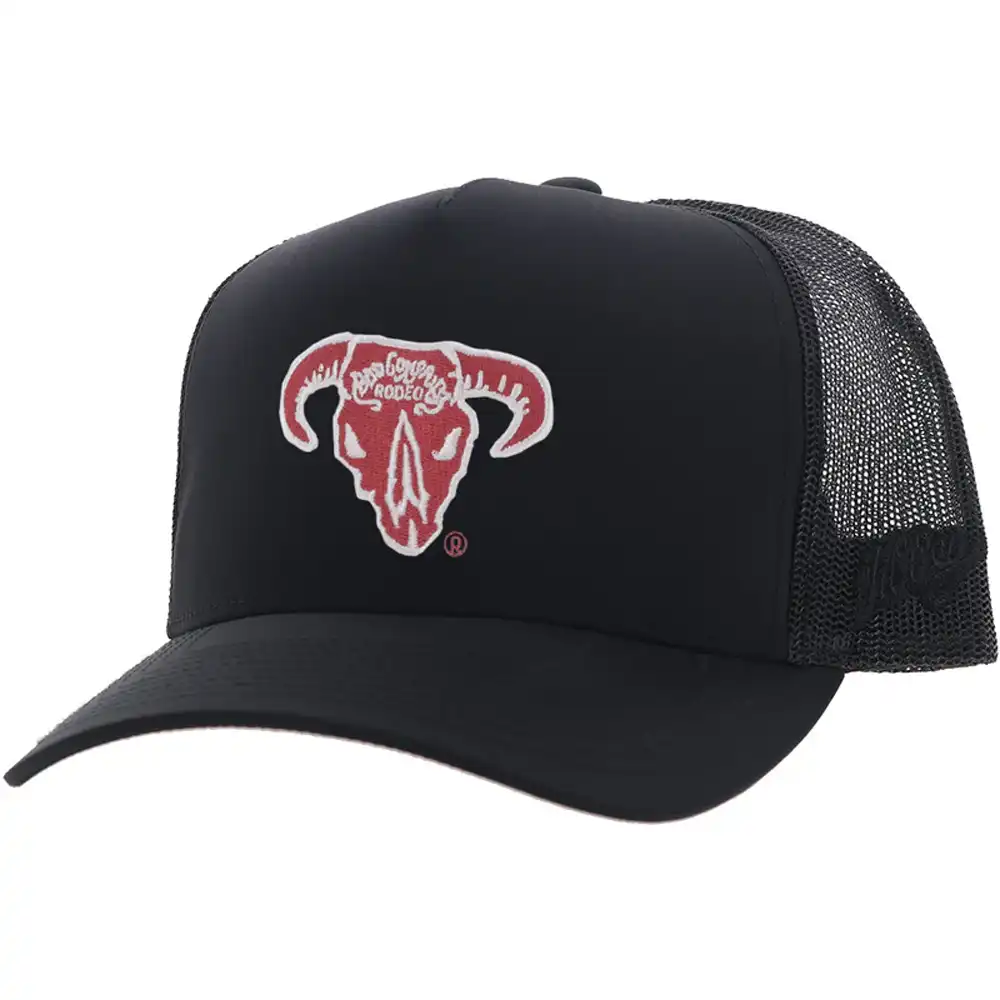 hooey black and red bad company hat