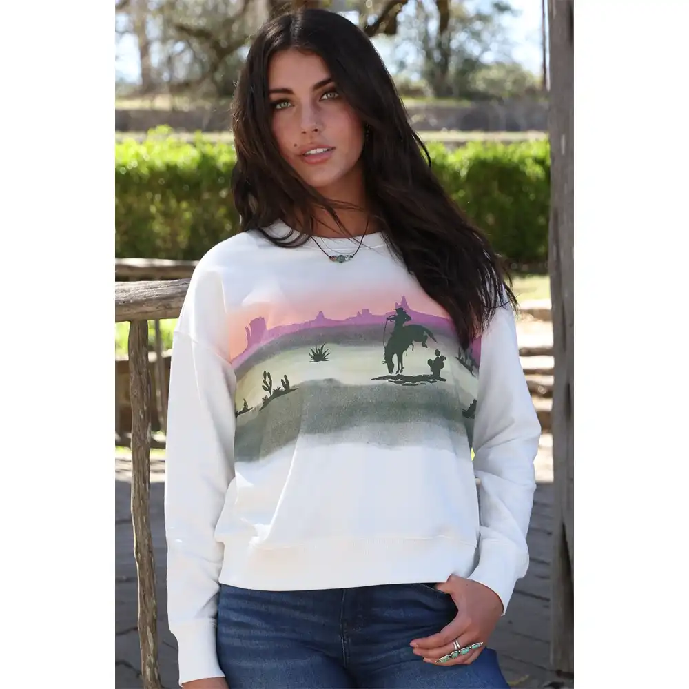 cruel denim women's graphic sweatshirt