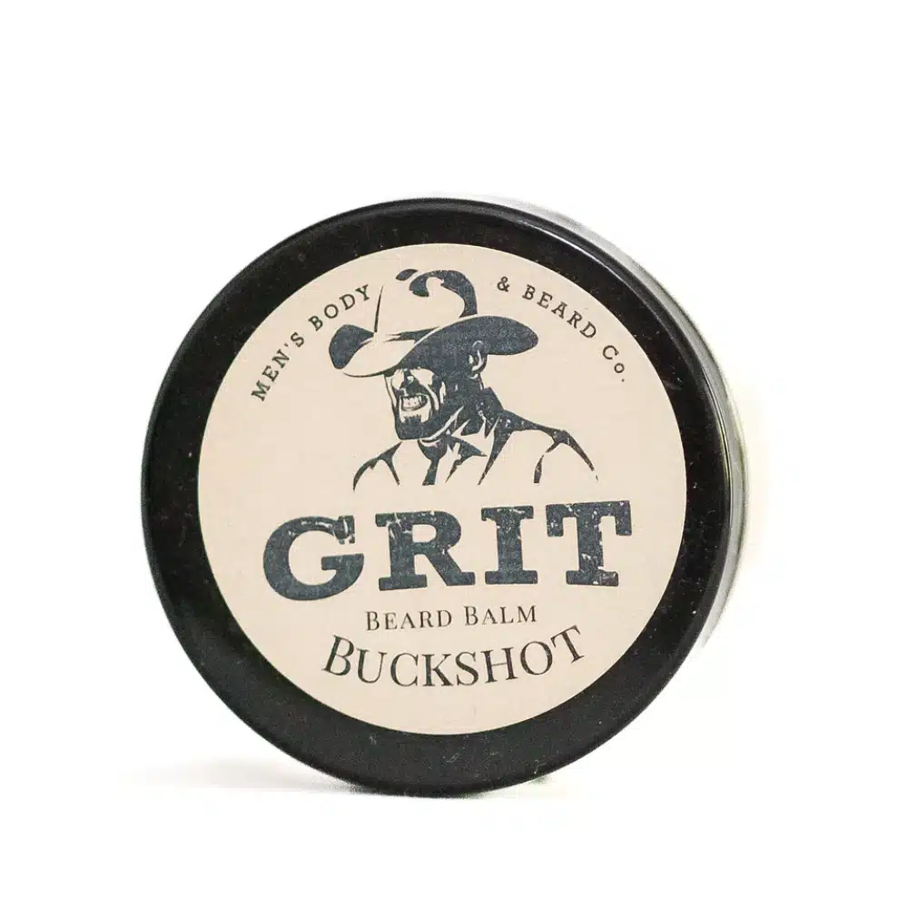 grit buckshot beard balm