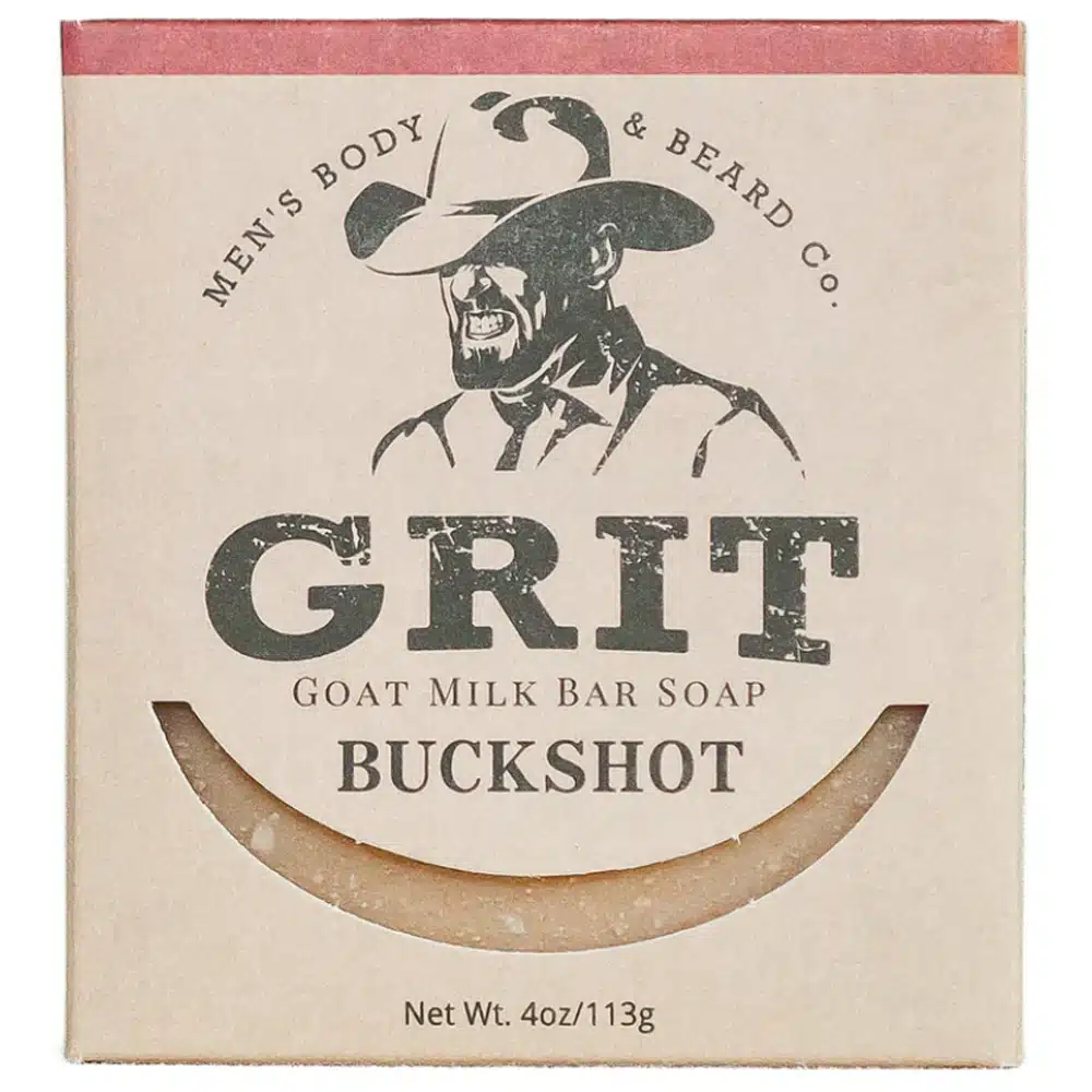 grit buckshot bar soap