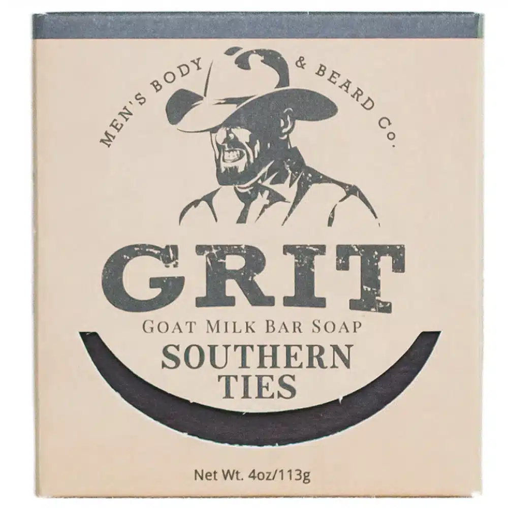 grit southern ties goat milk bar soap