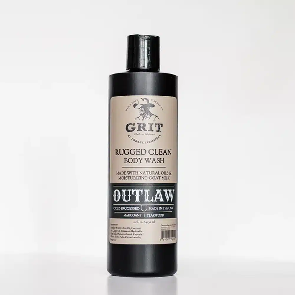 grit goat milk body wash