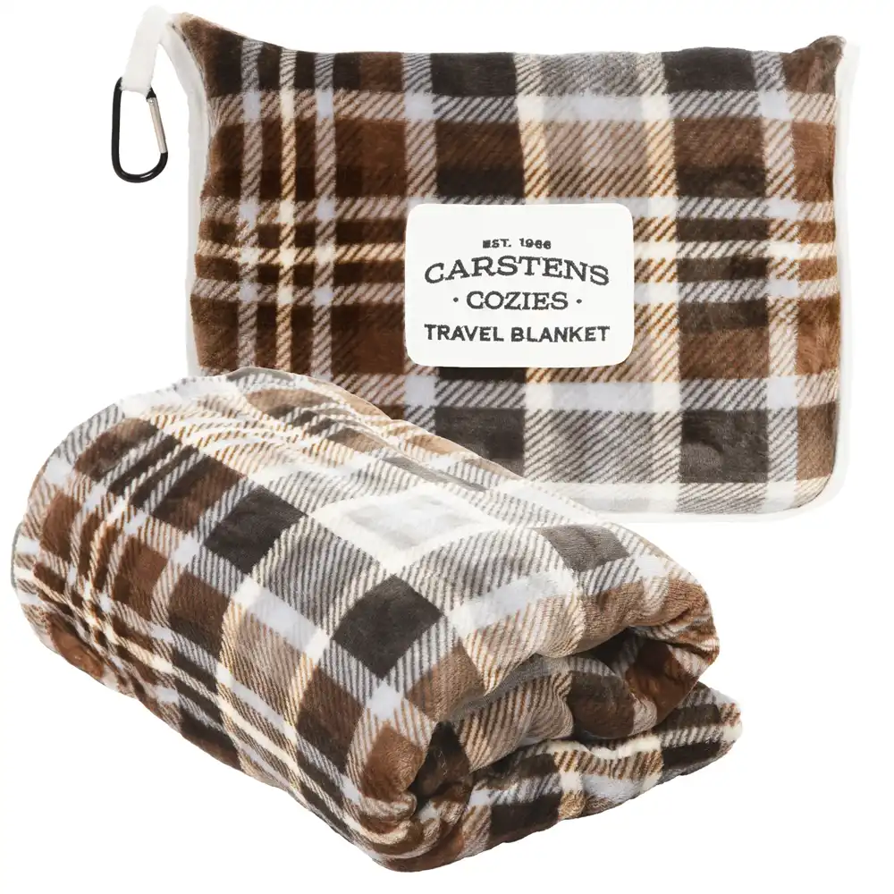 carstens grey chestnut travel blanket