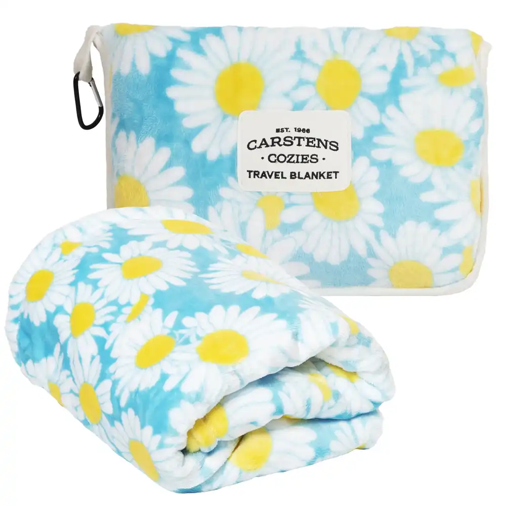 carstens flower power travel blanket