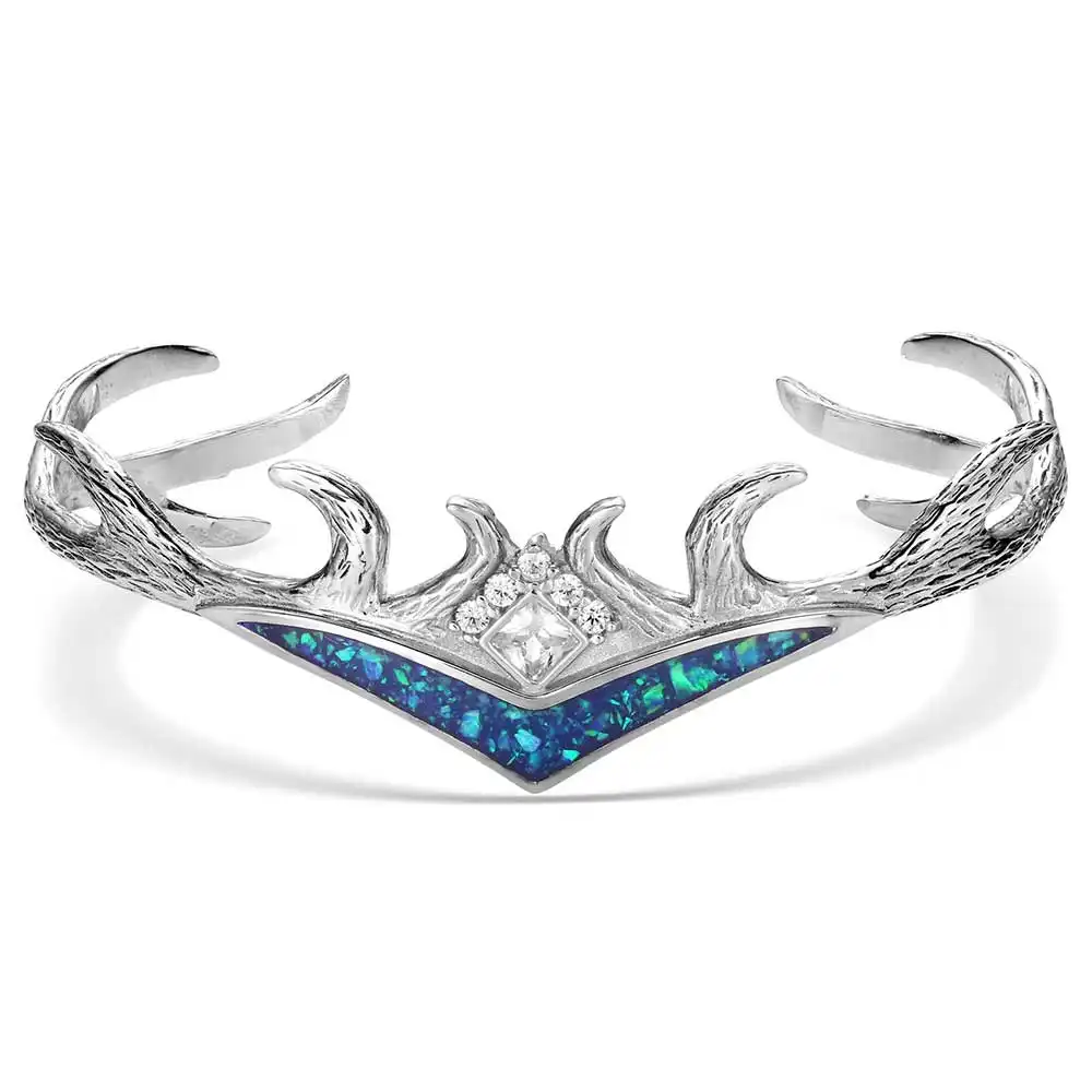 montana silversmiths high country opal bracelet