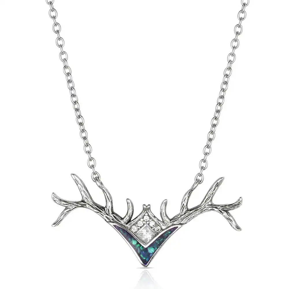 montana silversmiths high country opal necklace