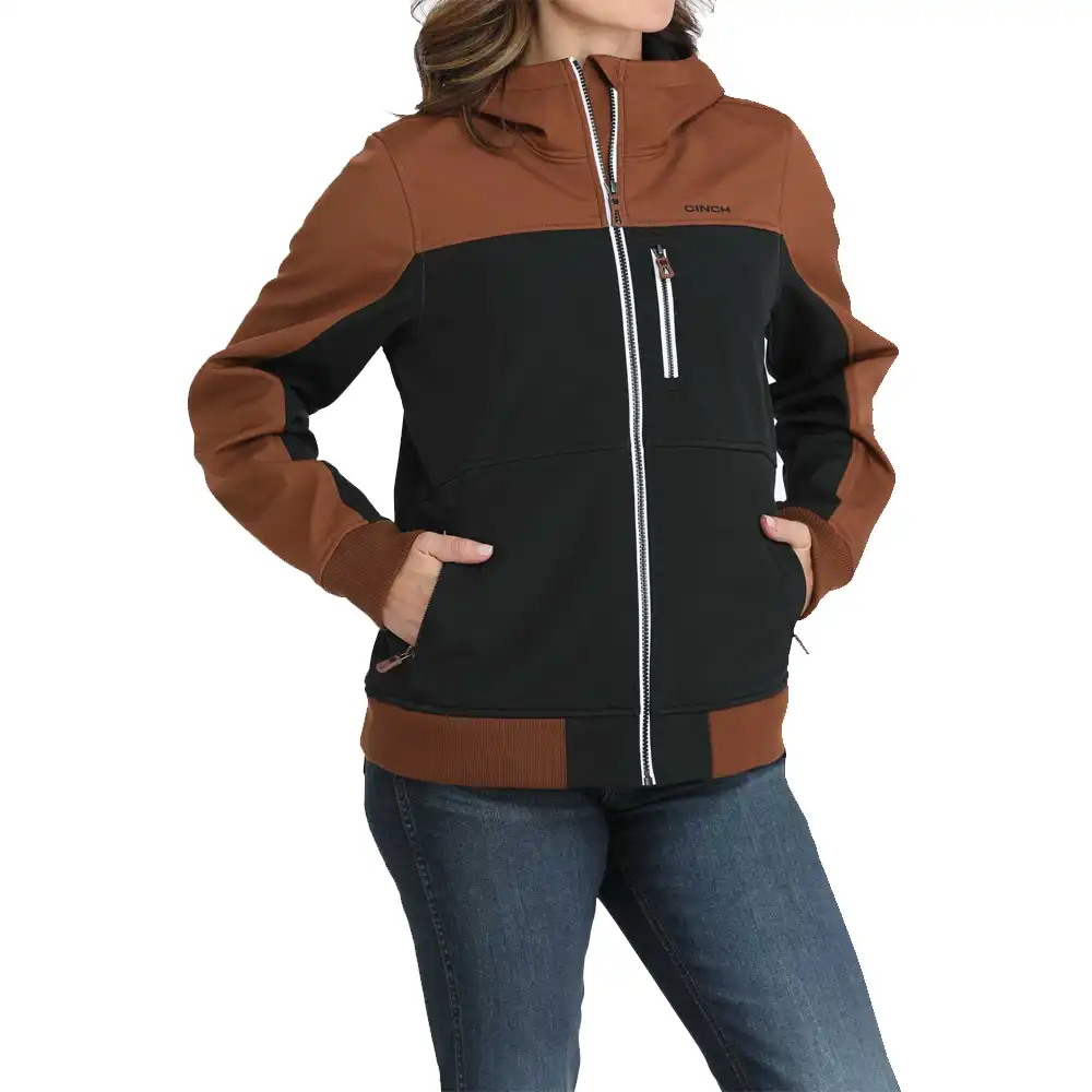 cinch women's jacket colorblock