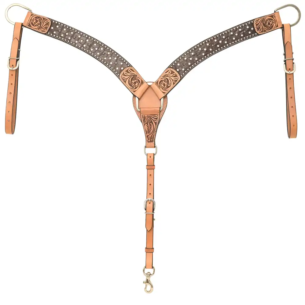 rafter ranch breast collar gator tooling