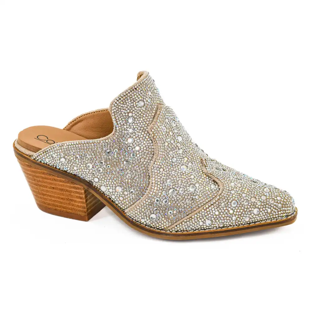 corkys tex mex show clear rhinestone