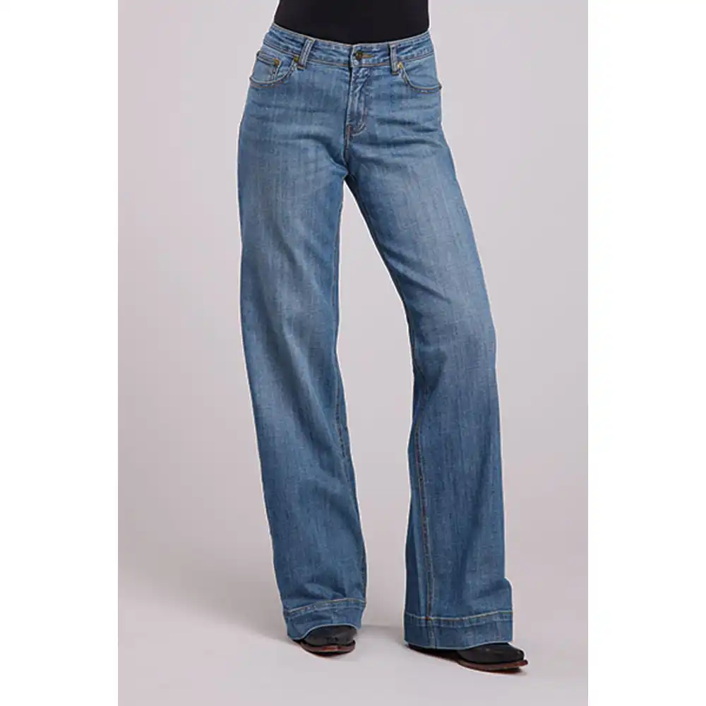 roper women's wide leg jeans