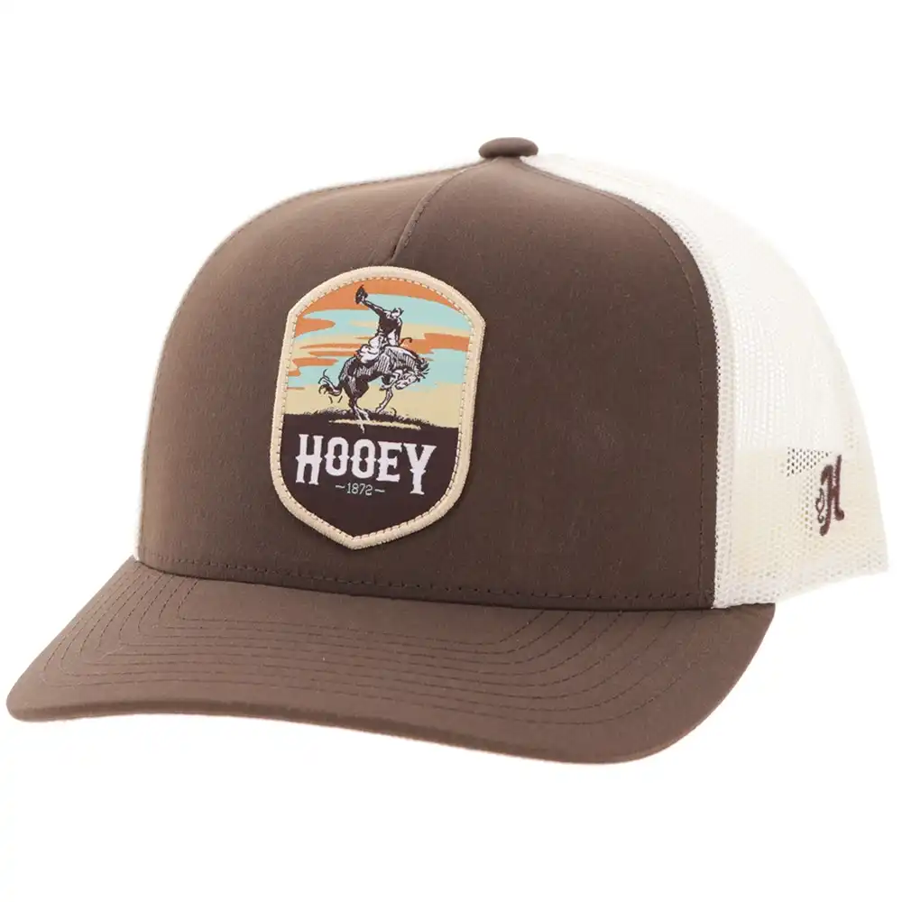 hooey cheyenne cap brown and tan