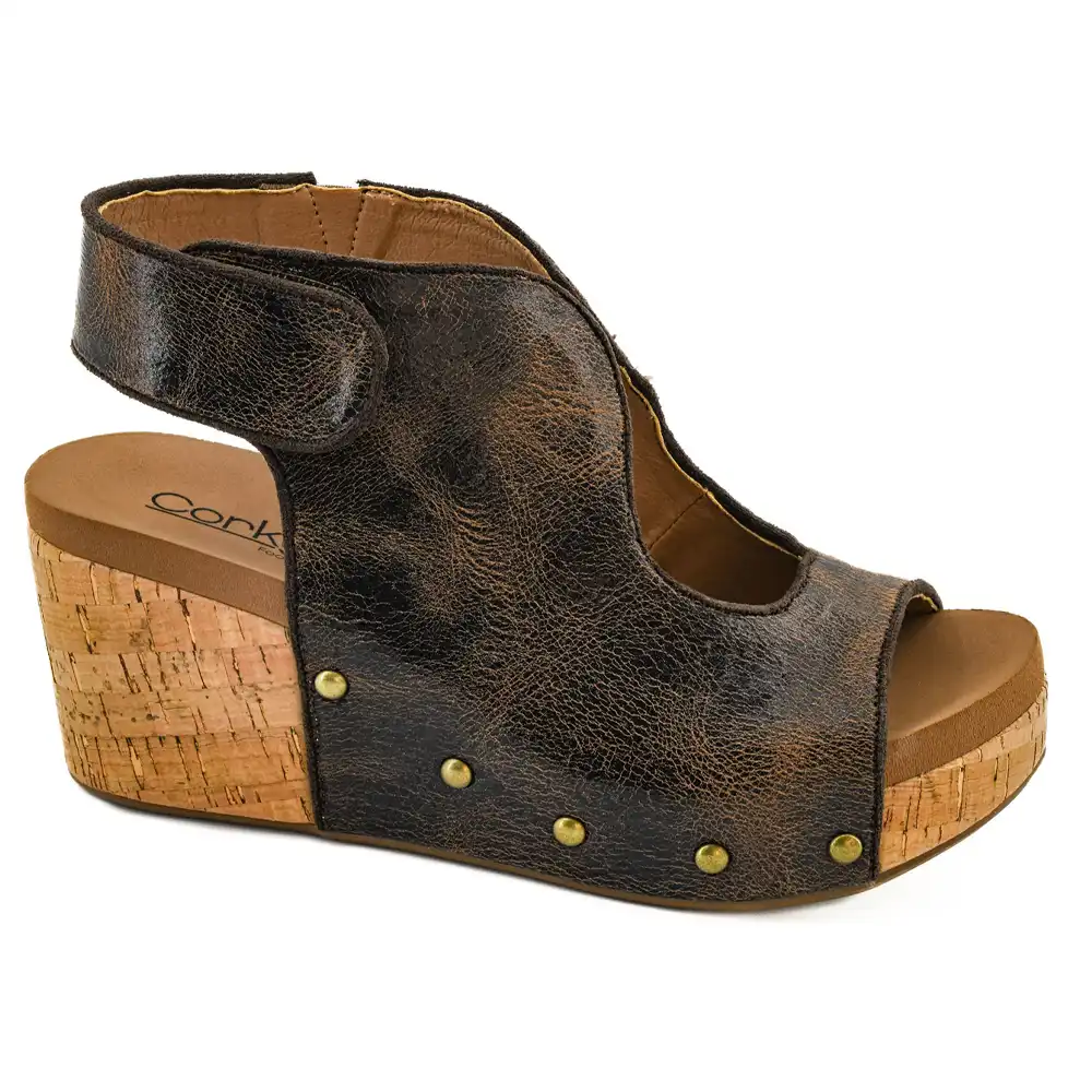 corkys' frisky espresso shoe