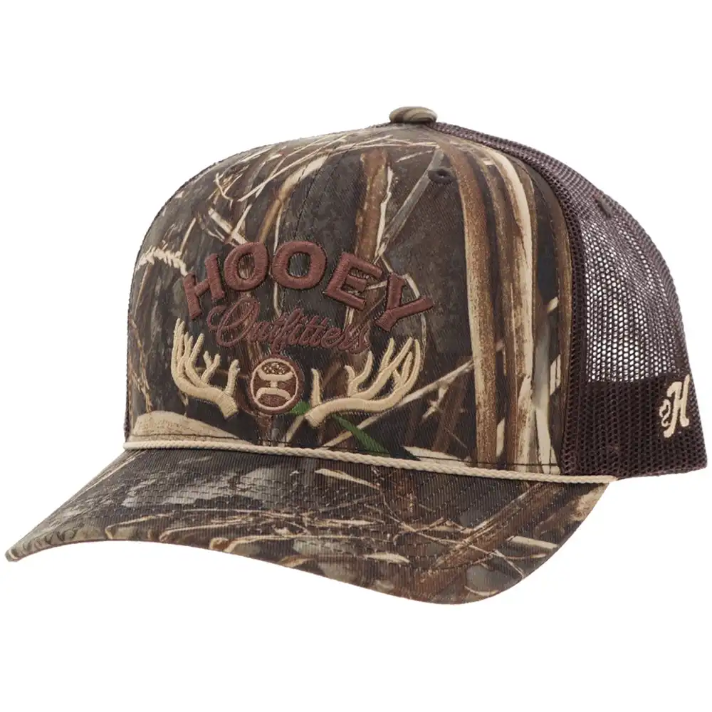 hooey cap camo and brown