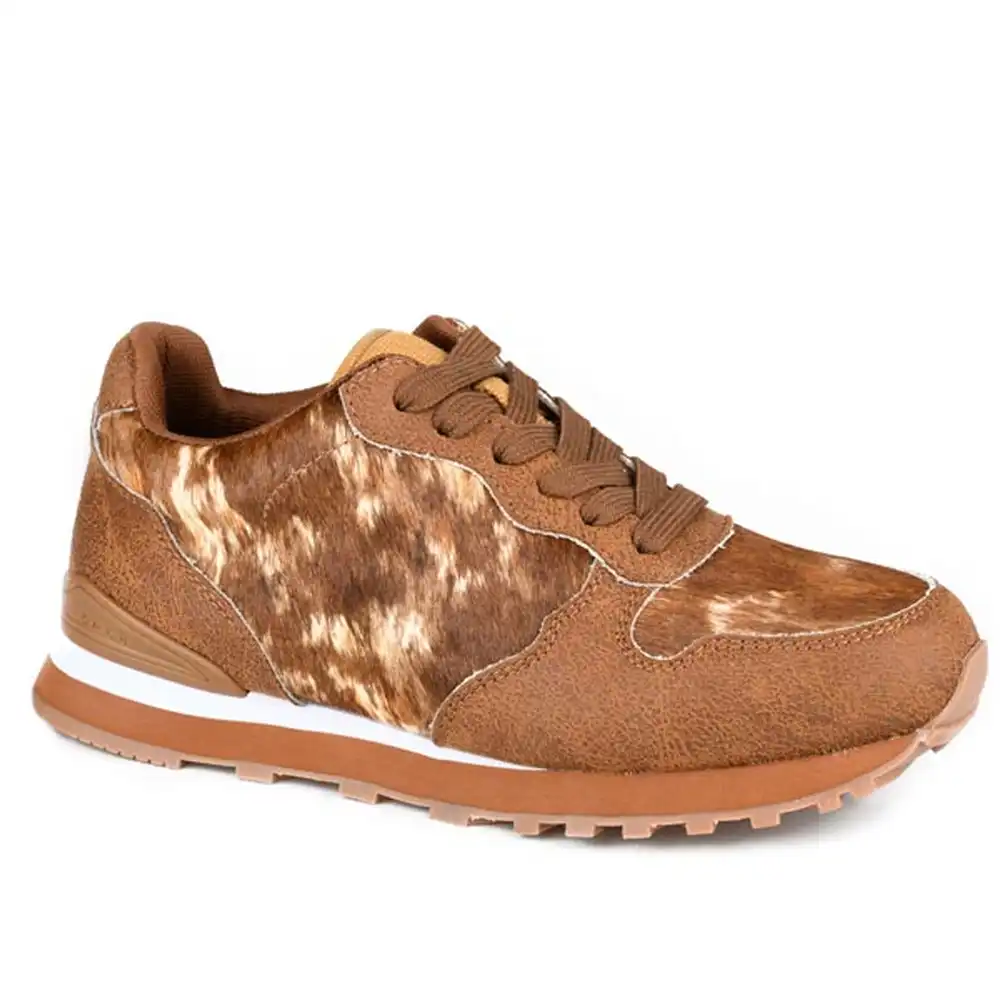 roper cow hide joggers