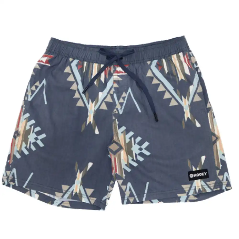 hooey men's board shorts navy