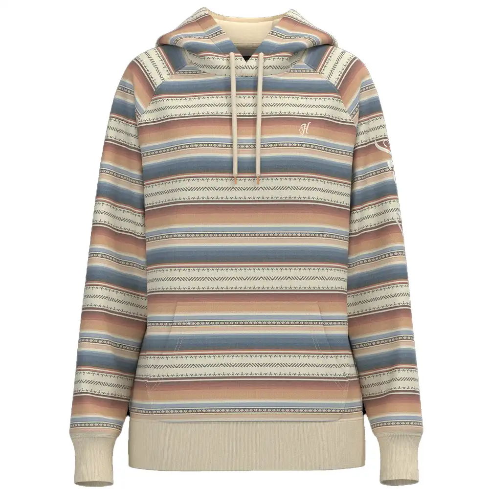 hooey youth hoodie tan serape