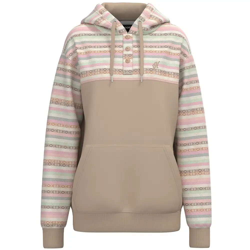 hooey women's jimmy hoodie tan