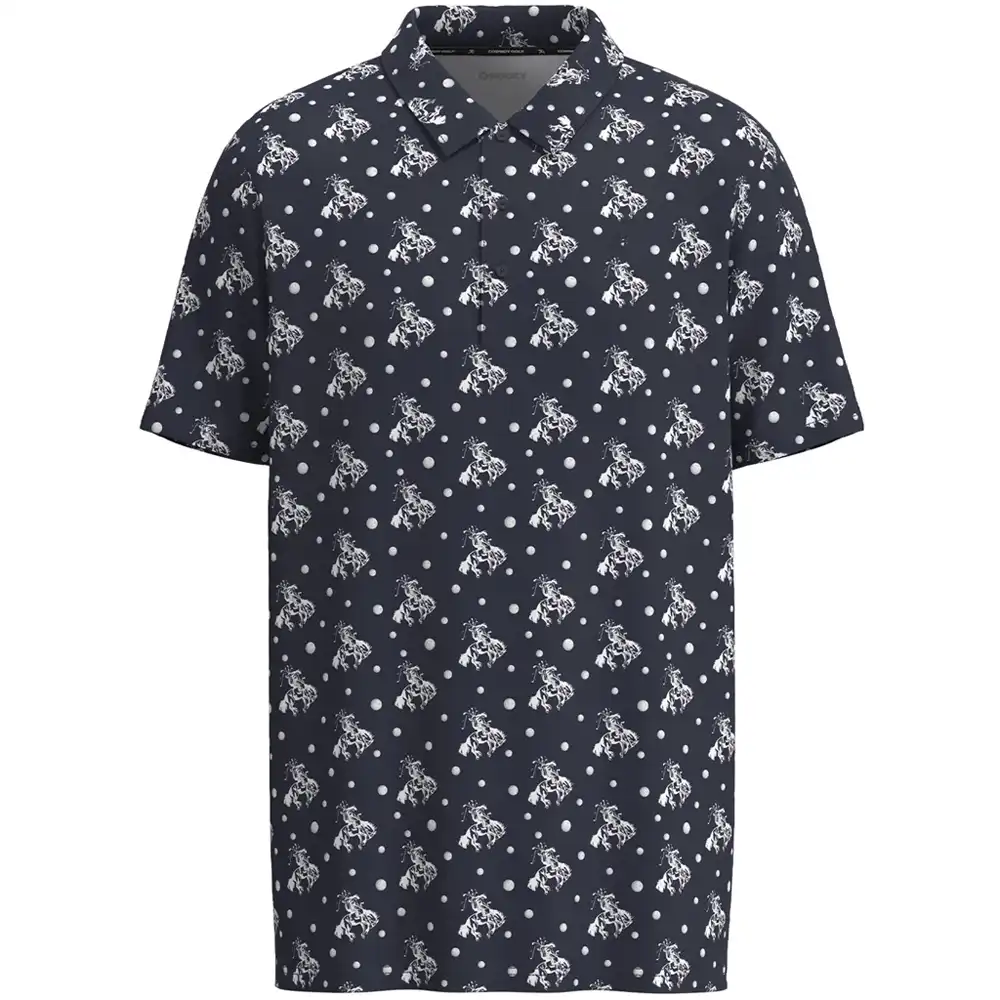 hooey printed hoody navy