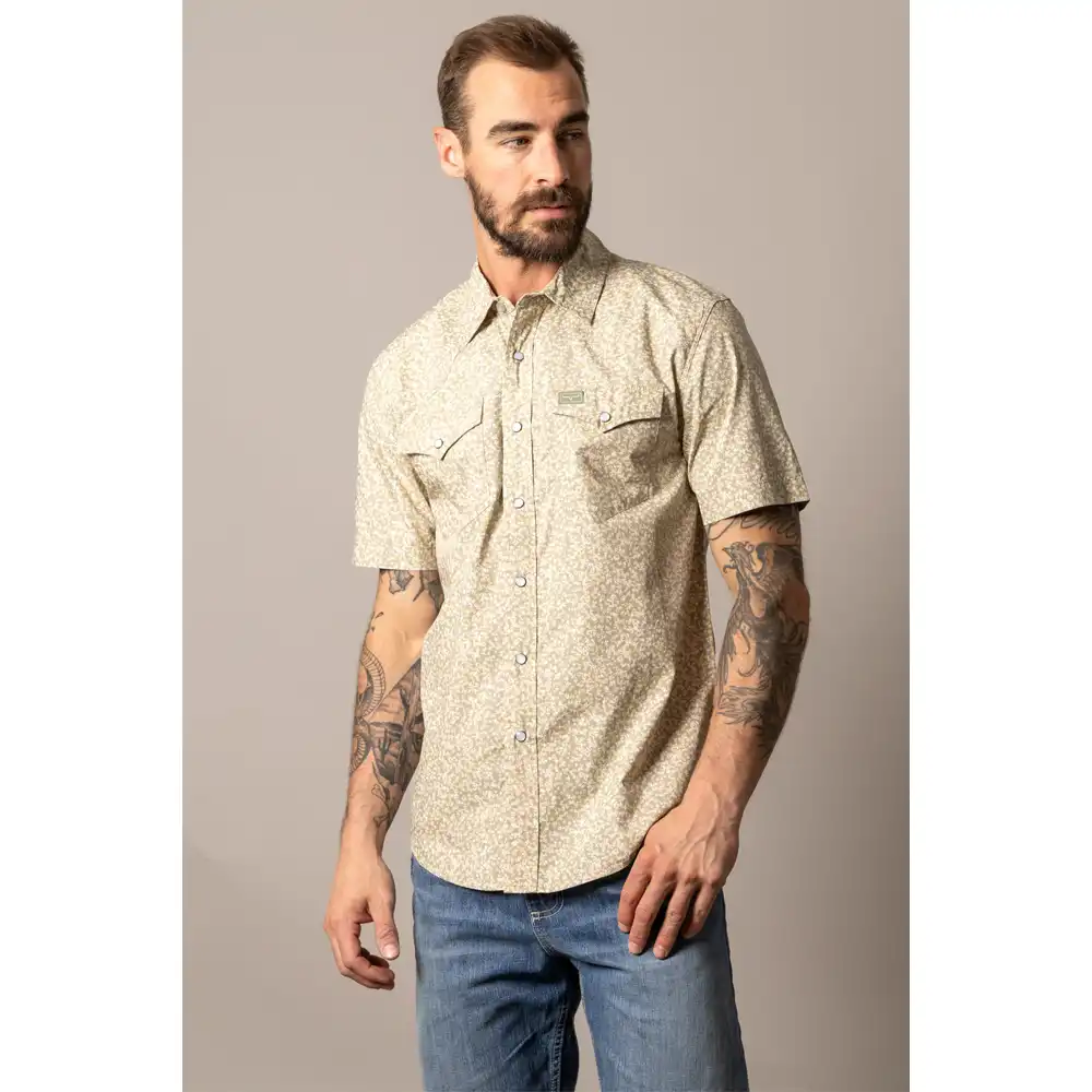 kimes ranch men's short sleeve shirt sage