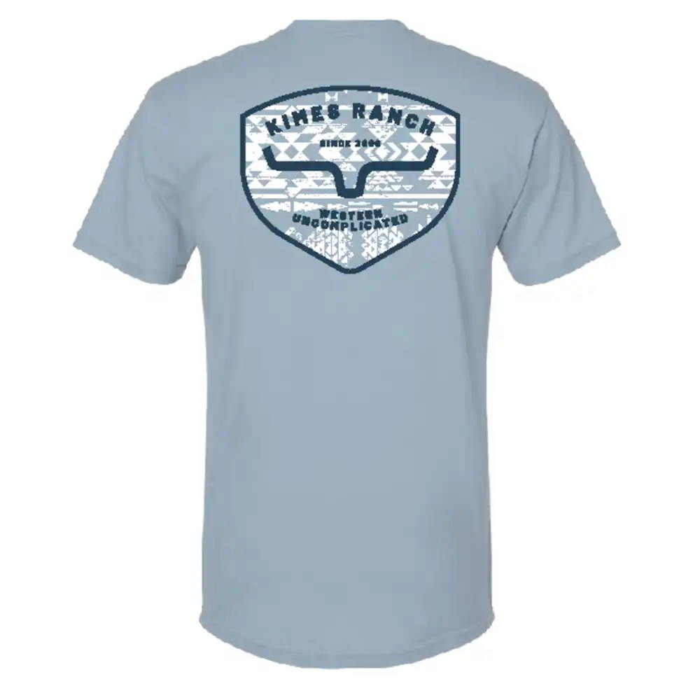 kimes ranch men's tee shirt denim