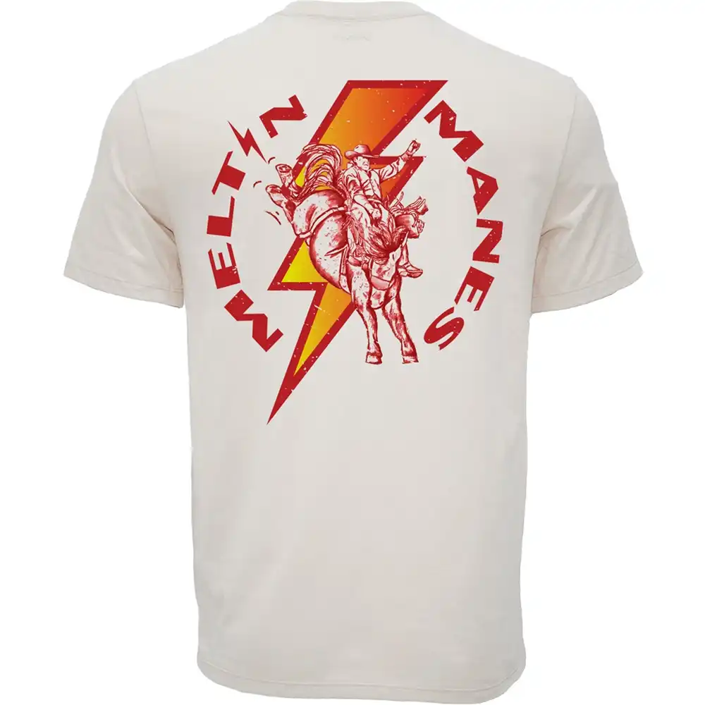 hooey youth graphic tee shirt cream