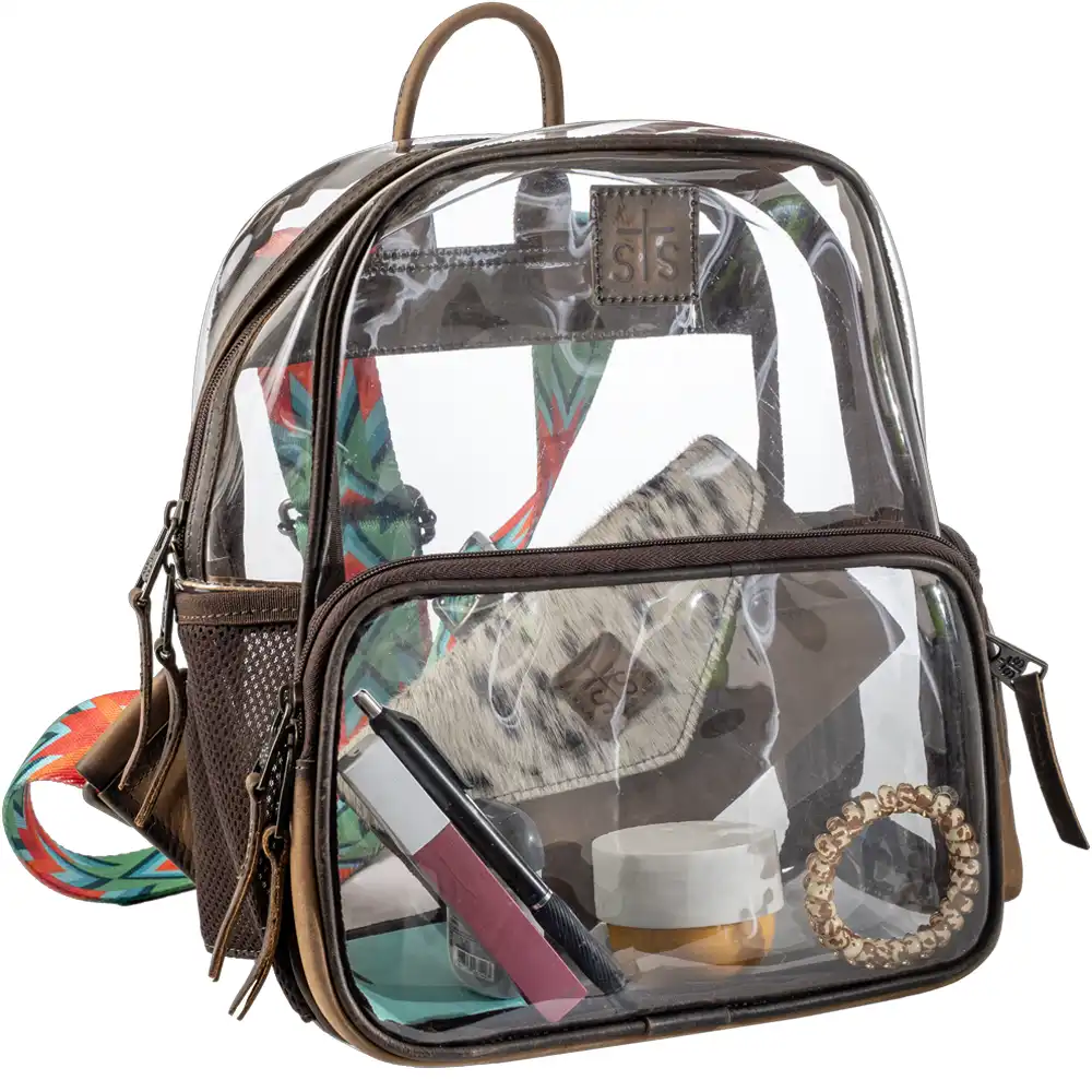 sts ranchwear clear backpack