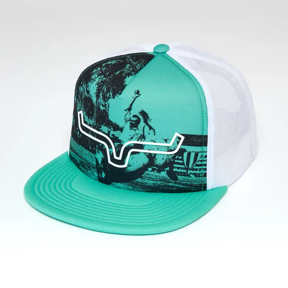 kimes ranch men's cap turquoise