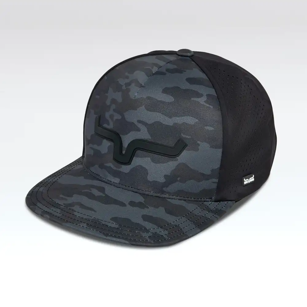 kimes ranch cap black camo