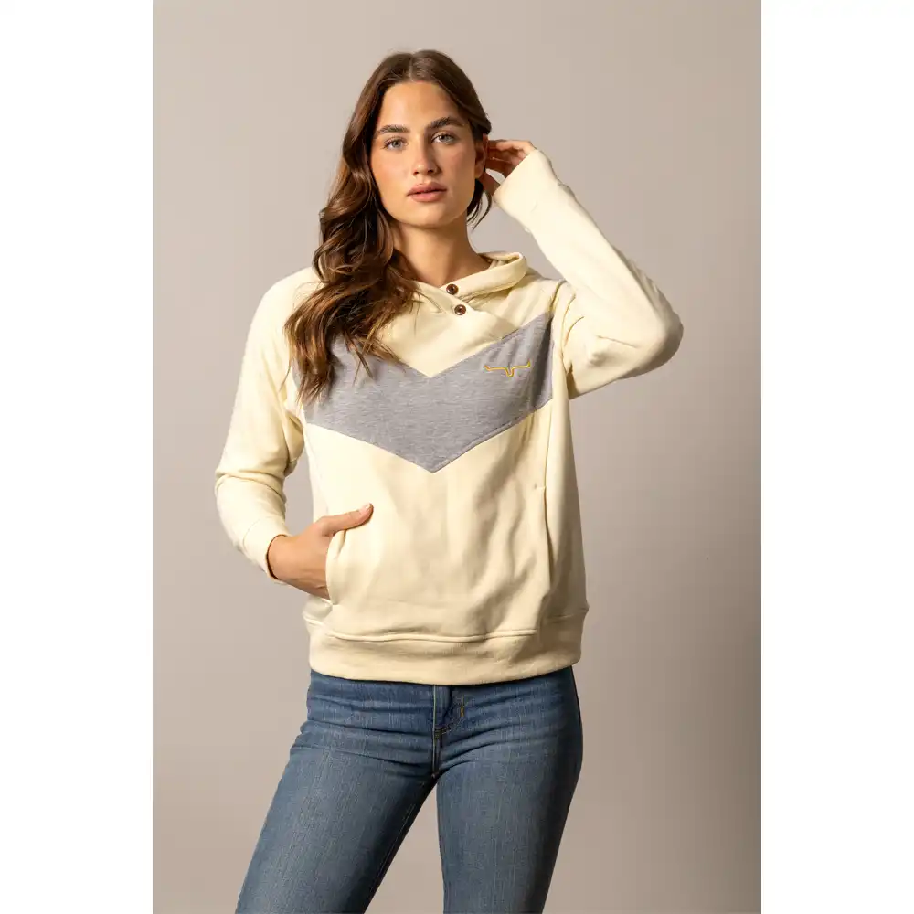 kimes ranch women's stella hoodie butter