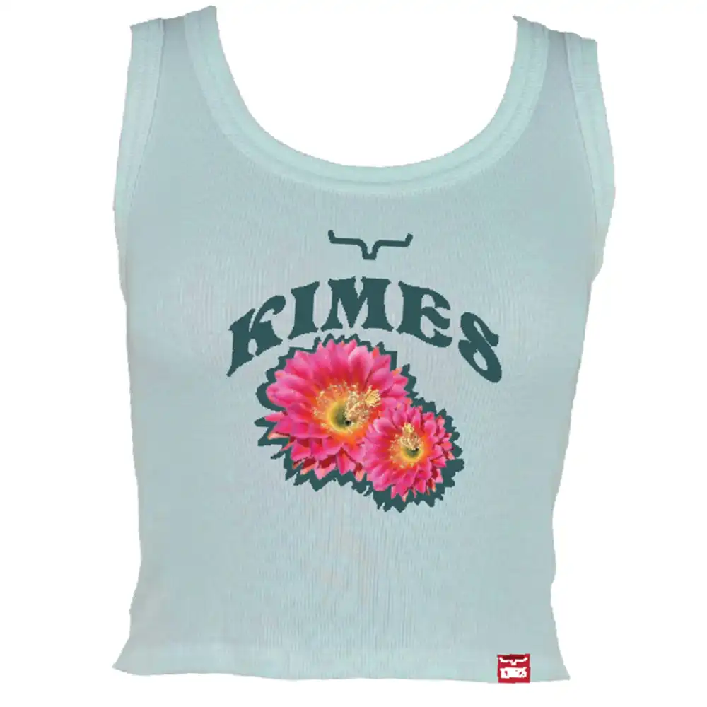 kimes ranch women's tank top blue