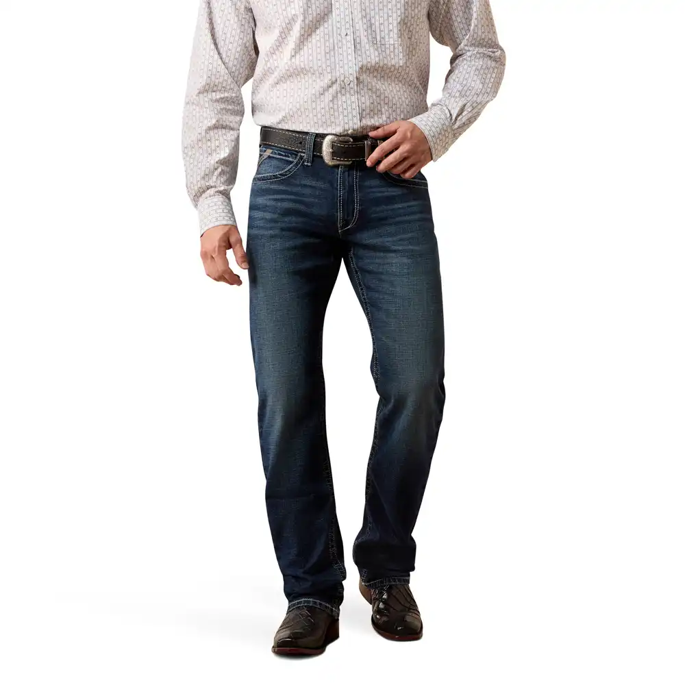 ariat men's straight leg jeans