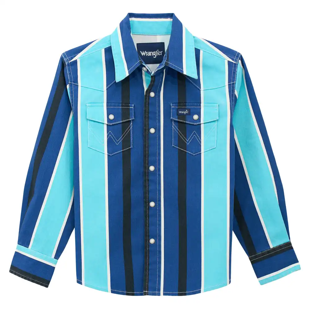 wrangler boy's long sleeve
