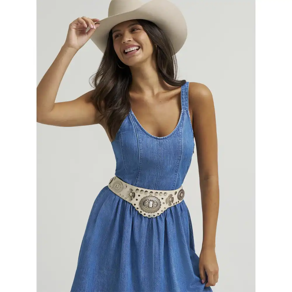 wrangler women's denim dress