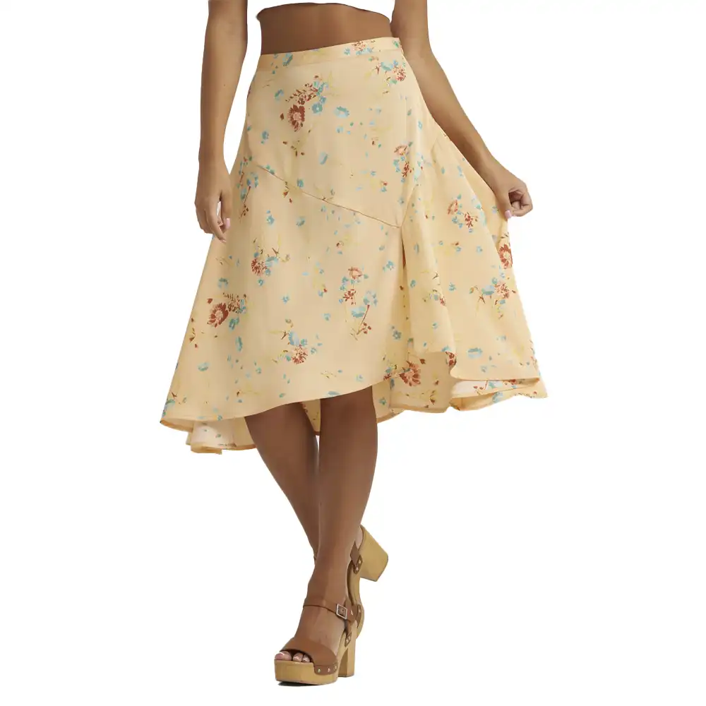 wrangler women's skirt orange