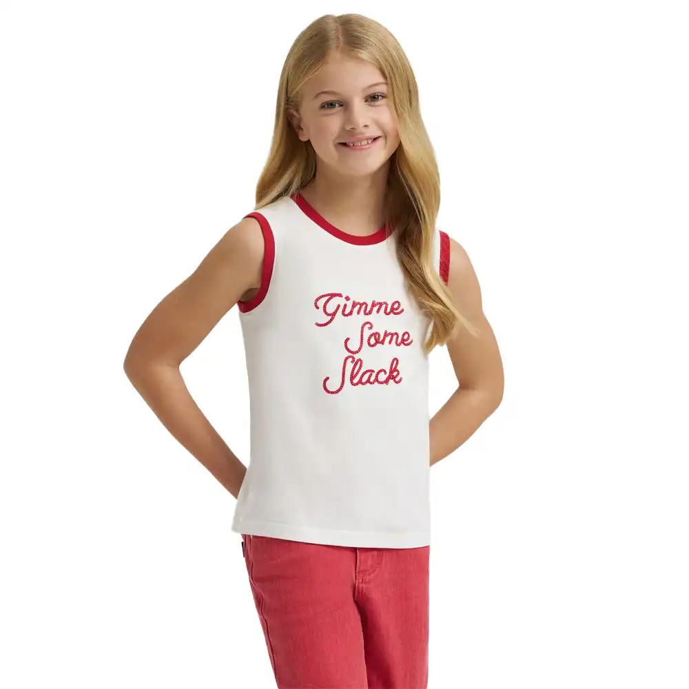 wrangler lainey wilson girl's gimme slack tank