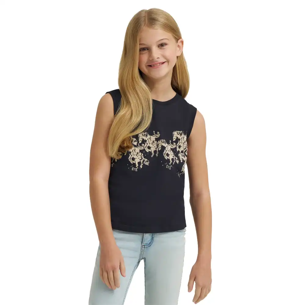 girl's sleeveless tank