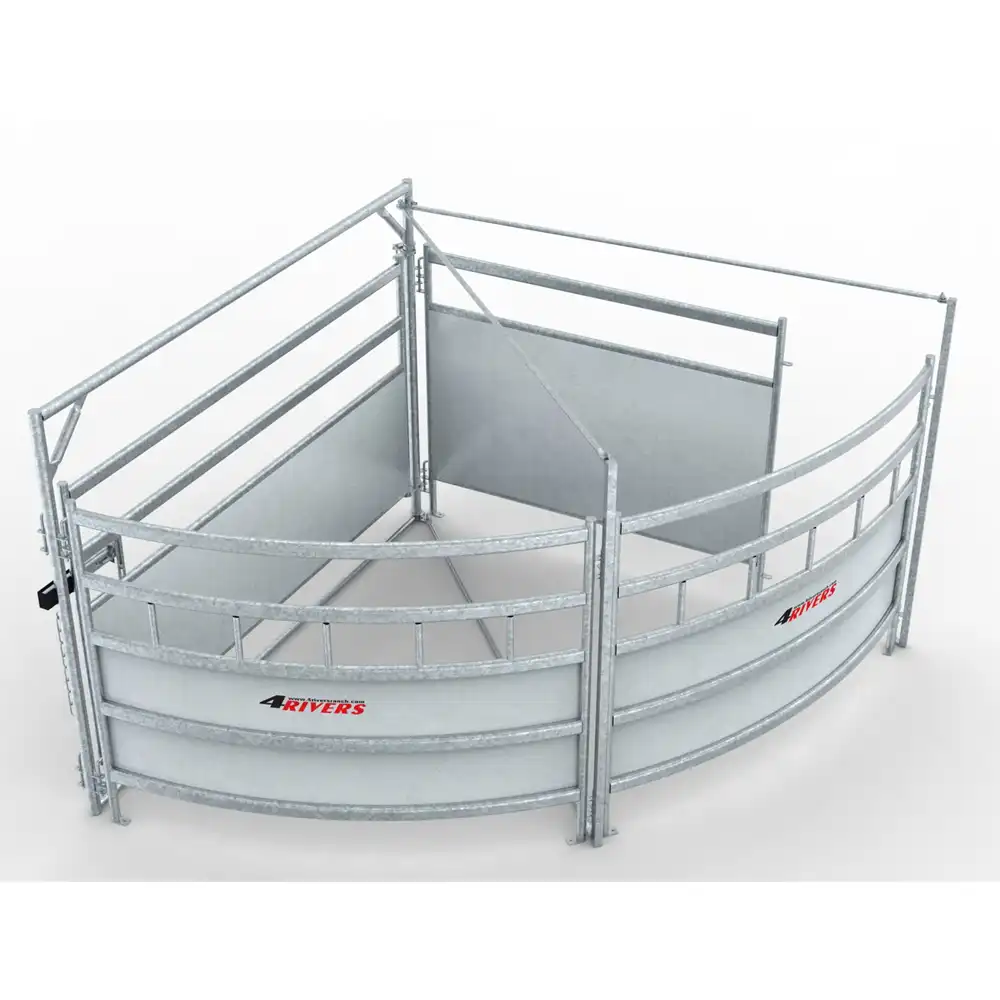 4 rivers tub 90 degrees 10 foot sheeted