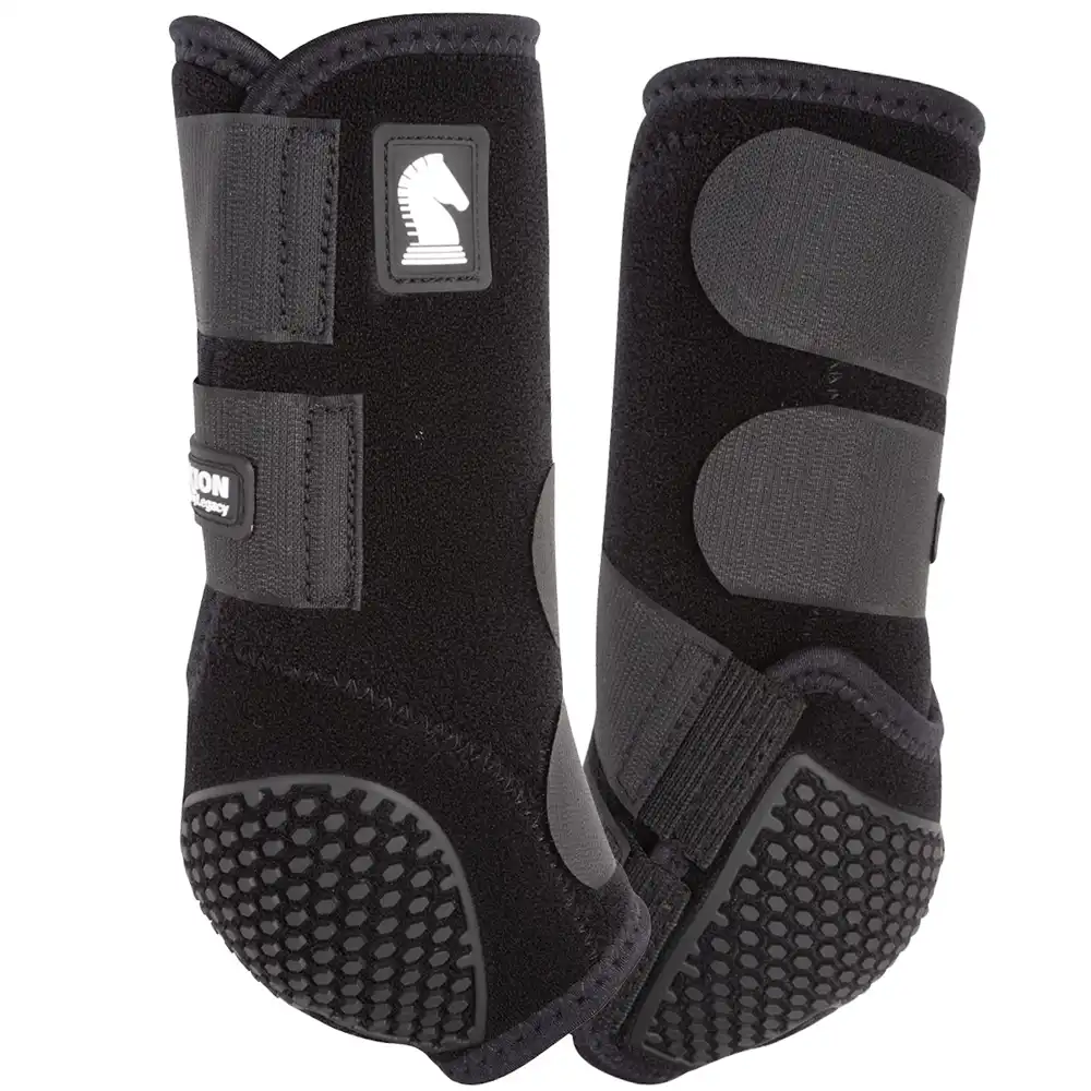 flexion splint boot black