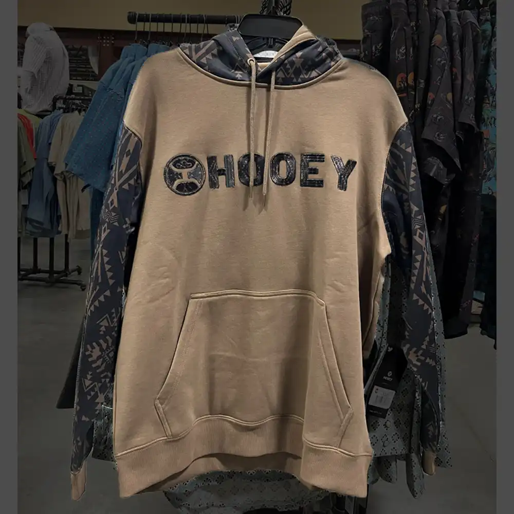 hooey brown hoodie