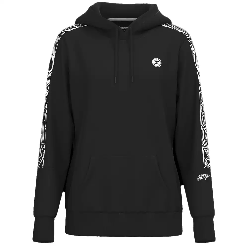 hooey women's canyon hoodie black