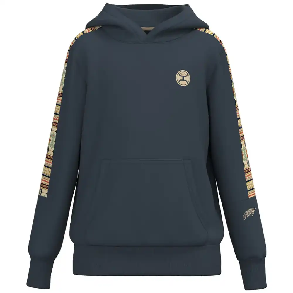 hooey youth hoodie navy