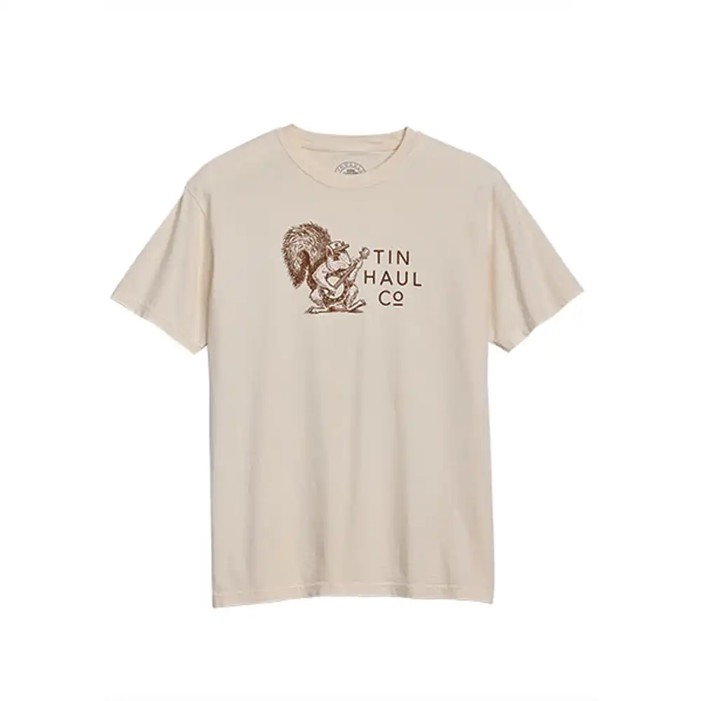 tin haul men's tee ivory
