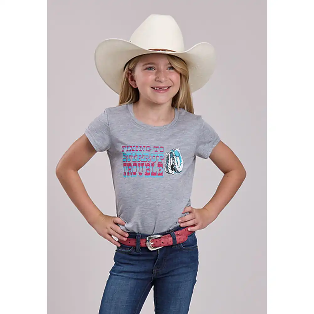girl's graphic tee shirt karman