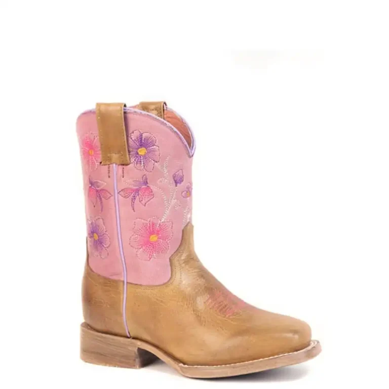 annie girl's western boot